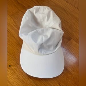 Lululemon Athletica White Adjustable Cap